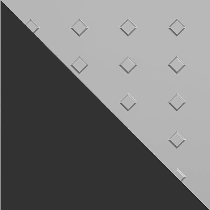 Manhattan Comfort Fortress Floating Garage Storage Cabinet, Black/Grey