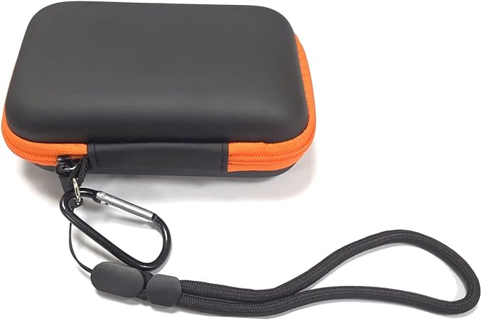 Hard Drive Case for Samsung T7 Shield, Compatible with SanDisk 500GB-4TB Touch Portable Hard Drive Storage Case, Storage Holder for Mac and PC Computer SD Cards (Storage Bag+Cable 2-Pack)