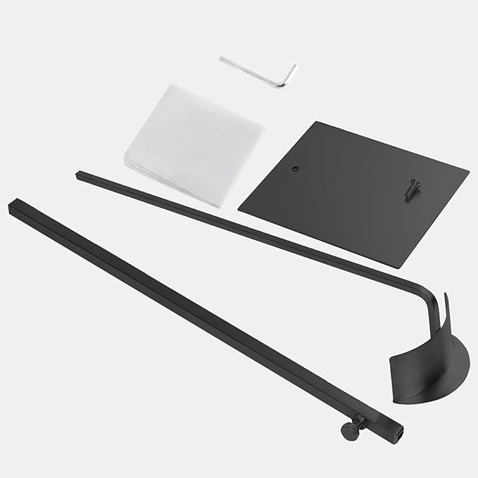 Purse Display Stands, 3 Pack Black Handbag Display Stand Stainless Steel Purse Display Rack Adjustable Height Bag Display Stand Holder Anti-fingerprint for Retail Boutiques Commercial Store