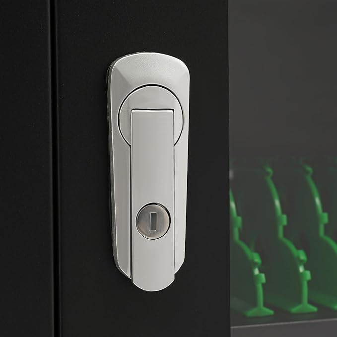 Cell Phone Charging Stations 30 Device Mobile Storage Cart with Wheels & Lock, Rechargeable Mobile Phones Charging Cabinet, Secure Phone Cabinet, for Classroom Office