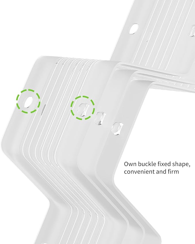 Honeycomb Separator Adjustable Drawer Organizer Divider for Underwear Belt-Scarf Socks Organizer (White(4pcs))