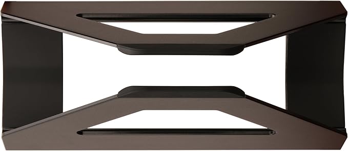 Vertical Laptop Stand, Space Saving Holder with Tool-Free Width Adjustment, Pretty Anodized Aluminum for Desk, Universal Fit for 10-17" Laptop