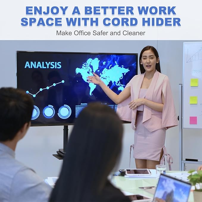 MECCANIXITY 3.3ft Cable Management Sleeve, 1 Inch, ID Flexible Cord Wires Hider Cover Insulation Snap-fit Protector for Substation, High-Voltage Electrical Networks, Red