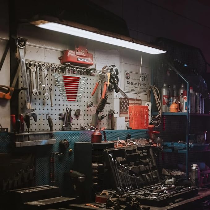 ALOANES 52-Slot Metal Wrench Organizer, Heavy Duty Wrench Organizer Tray for Tool Box, Fit SAE & Metric Wrench Storage, 4 Pack Wrench Holders(Red&Black)