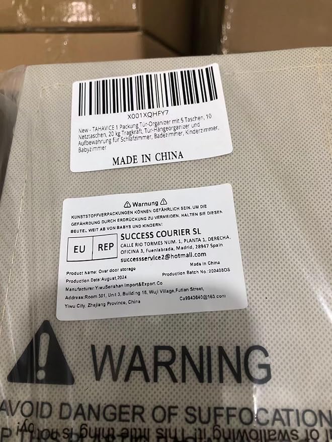 1 Pack Over The Door Storage Organizer with 5 Pockets 10 Mesh Pockets, 44 lbs Weight Capacity Door Hanging Organizers and Storage for Bedroom,Bathroom,Nursery,Kidroom,Babyroom