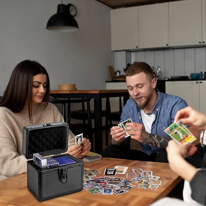 Pulchra Graded Card Storage Box, Top Loaders Case, Sports Trading Box, Slab PSA MTG CSG SGC Magnetic Holder, Carrying Collector Storage Boxes