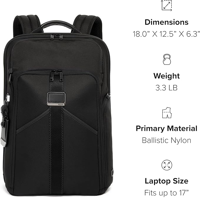 Tumi Mens Esports Pro 17" Backpack Red Ombre One Size