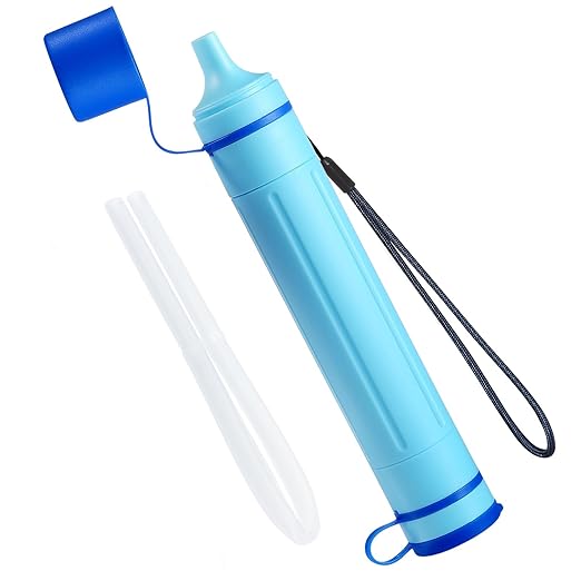 Greeshow Portable Water Filter Straw, Personal Water Filtration System, GS-28H1, 1 Pack