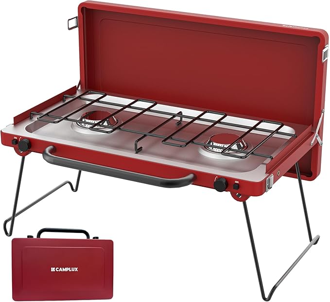 CAMPLUX Safari 2 Burner Propane Camping Stove
