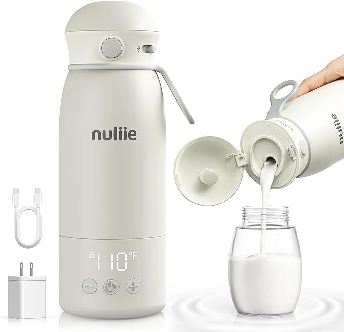Nuliie Portable Milk Warmer for Travel