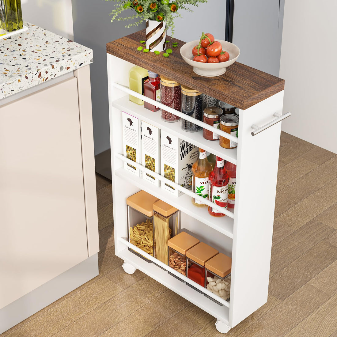 Why a Slim Rolling Storage Cart Is Perfect for Small Spaces