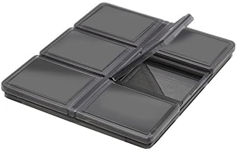 Acuvar 12 Slot SD/SDHC Memory Card Hard Plastic Case – Durable ABS Portable SD Card Storage Box Organizer, Protective Hard Shell SD Card Carrying Case for Photographers, Anti-Shock & Waterproof