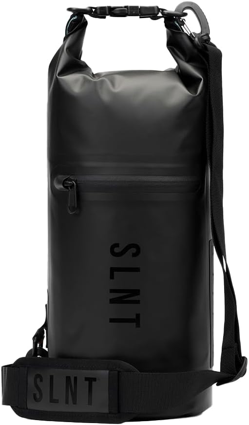 SLNT Waterproof Faraday Dry Bag - 420D Waterproof Nylon Signal Blocking Backpack - Protects Electronics from Water, Spying, Hacking - Blocks RFID, WiFi, Bluetooth, NFC, Cellular, GPS, EMF (5 Liter)