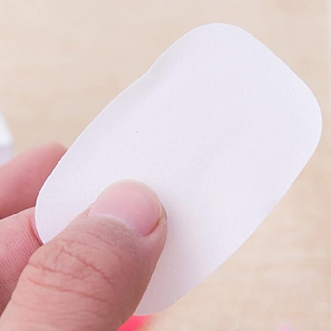 JJLFresheners 5 Box 500 Sheets Disposable Soap Paper 5 Boxes Hand Cleaner Fragrance Mini Color Soap Paper for school Indoor, Outdoor, Travel, Camping Hiking Camping