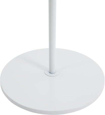 Scarf Organizer, Hijab Organizer, 30 Tiers Metal Scarf Hanger for Multiple Scarves, 67" Height Floor-standing Hijab Stand Belt Pants Hanger for Home, Commercial, Clothing Store (White)