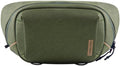 PGYTECH OneGo Solo V2 Camera Sling Bag, 4L Camera Chest Bag Crossbody Fanny Pack for Urban Travel Photographers, Small Shoulder Slingpack for Sony/Canon/Nikon/Mirrorless, Green