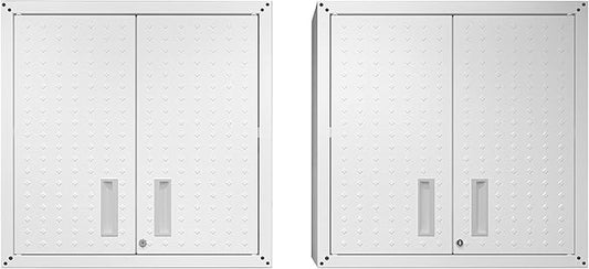 Manhattan Comfort Fortress Storage Units, White