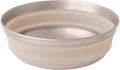 Sea to Summit Detour Stainless Steel Collapsible Bowl, Medium (22 fl oz), Moonstruck Grey