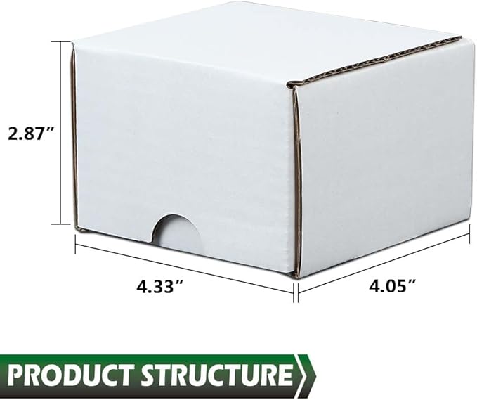 GRAND ORANGE 10pcs 200 count Cardboard Trading Card Storage Boxes box Brilliant white Corrugated Paper box