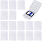 Clear Plastic Memory Card Case Compatible with SD SDHC SDXC Micro SD T-Flash Card (15 PCS)