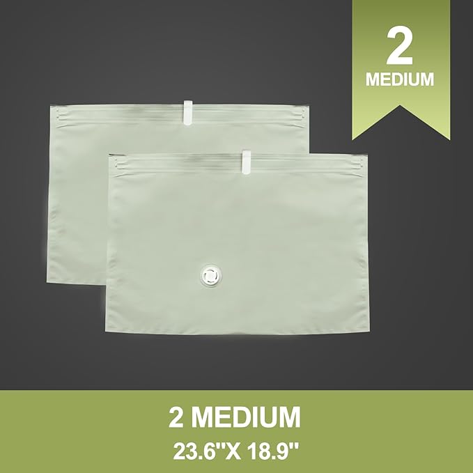 Umimile Vacuum Storage Bags, Space Saver Sealer Bags, Compression Bags for Clothes, Pillows, Comforters, Blankets, Bedding