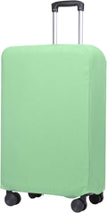 PATIKIL Luggage Cover, Suitcases Covers Elastic Carry on Cover Protector Washable Scratch-Resistant Fits 22-23 Inch Luggage for Travel Business Trips, Light Green