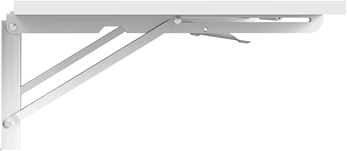 Mount-It! Heavy Duty Wall Mounted Drop Leaf Table, Folding Wall Mounted Desk, Drop Down to Save Space 45x15x7, Folding Laundry Table for Small Spaces, Home Office, Garage, Basement Kitchen