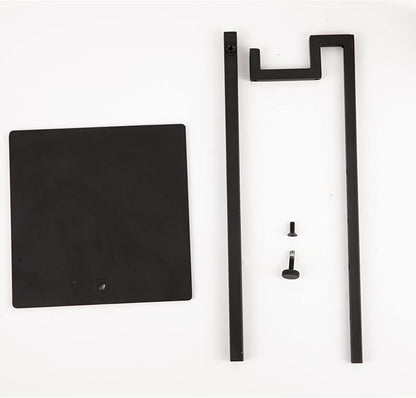 Polmart Countertop Adjustable Display Stand Stand for Handbags, Wreaths, Hats, Scarves, Jewelry & Crafts，Wear-resistant, quiet and sturdy metal base – Black