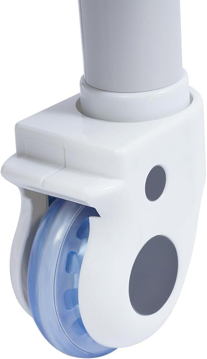 Medical Mobile Trolley Cart, Salon Storage Cart Movable Organizer Rolling Beauty Organizer Trolley 2 Foot-Operated Locking Castors 3 Open-Fronted Drawers 2 Waste Bins 176.37 Lbs Load Capacity