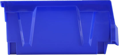 VEVOR Plastic Stackable Storage Bins 6 Pack (11 x 11 x 5-Inch), Hanging Storage Organizer Bins, Heavy Duty Stacking Containers for Closet, Garage, Office, Home, Pantry or Small Parts Organization