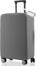 Travel Luggage Cover Suitcase Protector Scratch-Resistant Fit 19-31 Inch Suitcase, Not Included Suitcase (Slate Gray, L(26-27 inch))
