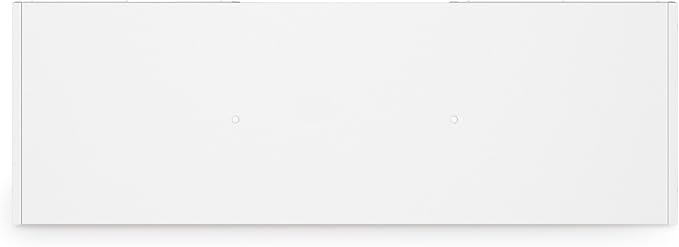 Signature Design by Ashley Onita Modern 3-Tier Floor Standing 9 Cube Organizer for Living Room, Wood, Works with 10.5" W x 10.5" D x 11" H Storage Bin (Sold Separately), White