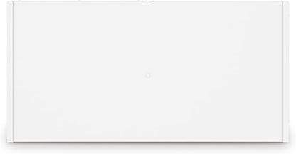 Signature Design by Ashley Onita Contemporary 8 Cube Organizer for Storage, Fits 10.5" by 10.5" by 11" H Storage Bins, Wood, 47.05" Tall, White Finish