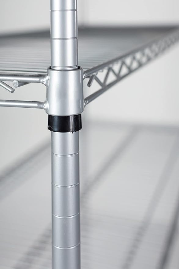 Omega 12" Deep x 48" Wide x 36" High 3 Tier Gray Starter Shelving Unit