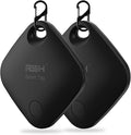 Air Tracker Tag 4 Pack Bluetooth Luggage Tracker tag Locator Works with Apple Find My,Smart Tracker for Suitcase, Bag, Backpack, Wallet,Replaceable Battery Smart tag Item Finder