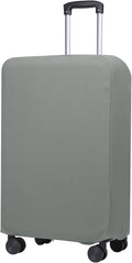 PATIKIL Luggage Cover, Suitcases Covers Elastic Carry on Cover Protector Washable Scratch-Resistant Fits 19-21 Inch Luggage for Travel Business Trips, Gray