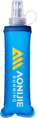 TRIWONDER Soft Flask Collapsible Water Bottles Running Bottle BPA-Free Foldable Handheld Runner Water Flask for Hydration Pack Marathon Hiking Cycling Climbing Travel (250ml/8.45oz)