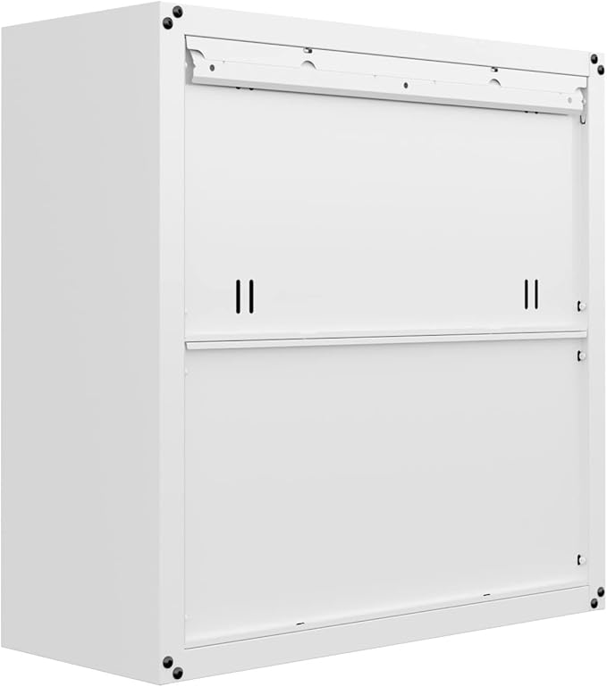 Manhattan Comfort Fortress Storage Units, White