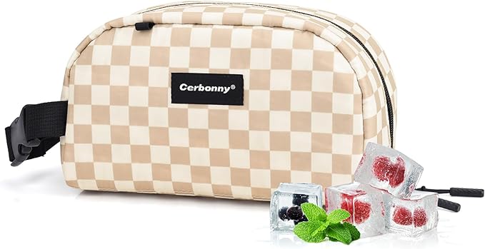 Small Cooler Bag Freezable Lunch Bag for Work School Travel,Leak-proof Small Lunch Bag,Small Insulated Bag For Kids/Adults,Freezer Lunch Bags,Freezable Snack Bag,Mini Lunch Bag Fit For Yogurt