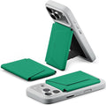 MOFT Magsafe Wallet, 8-Card Holder, Magnetic Phone Stand with Pull to Access Design, RFID Blocking, Angle Adjustment & MOVAS Minimalist Snap Field Wallet for Men Travel Essentials, Oz Green