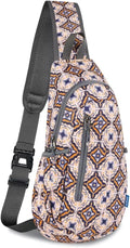 TITECOUGO Small Sling Bag, Lightweight Crossbody Backpack for Men Women, Shoulder Bag for Sports and Outdoor