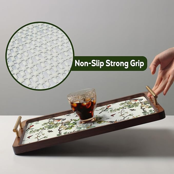 Shelf Liner for Kitchen Cabinets Non Adhesive Drawer Liner,Cabinet Liner for Shelves,Non Slip Kitchen Drawer Liners for Dresser,Waterproof Shelf Paper for Refrigerator,Cupboard,15.7In x 10FT