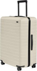 Away Large Checked Luggage, 29 Inch Hardside Suitcase with Spinner Wheels, Lightweight & Durable, TSA Lock, Salt White Matte