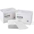 Disposable Changing Pads for Baby, 100 Pack Disposable Changing Pad Liners, Waterproof Disposable Underpads, Ultra Absorbent Super Soft Breathable Diaper Changing Mat 13 x 18 in