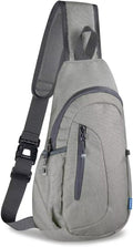 TITECOUGO Small Sling Bag, Lightweight Crossbody Backpack for Men Women, Shoulder Bag for Sports and Outdoor