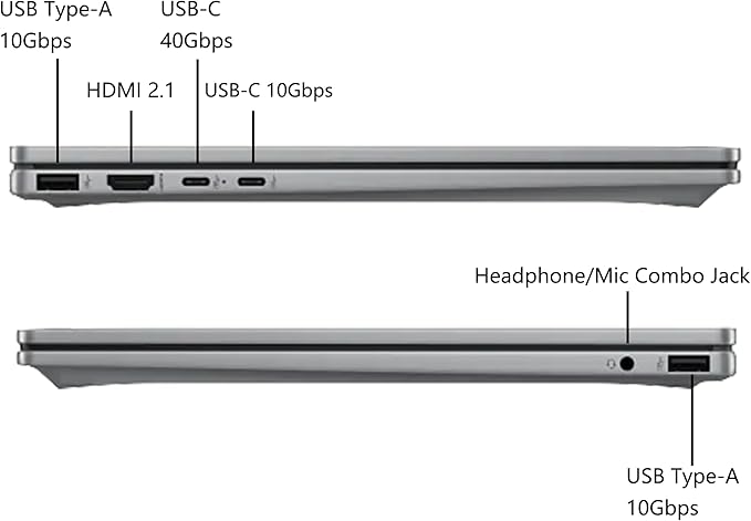 HP OmniBook X Flip Copilot+ AI PC 2-in-1 Laptop | 16" WUXGA Touch (400nits) | AMD 6-core Ryzen AI 5 340 (Up to 50 Tops) | 16GB DDR5 512GB SSD | Backlit 5MP IR Privacy Camera Win11Pro w/DLCA Accessory