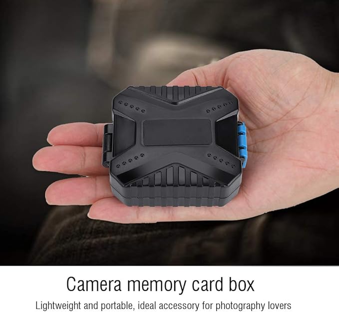 Portable Memory Card Protective Case,Waterproof SD TF Cards Travel Carry Cover Shell Holder Box for Photography Lovers