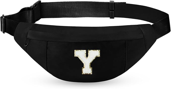 MAXTOP Large Crossbody Fanny Pack with 4-Zipper Pockets,Gifts for Enjoy Sports Festival Workout Traveling Running Casual Hands-Free Wallets Waist Pack Phone Bag Carrying All Phones