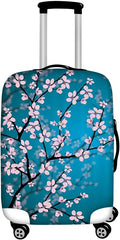 Cherry Blossom Luggage Cover Spandex Cover for 22-25 Inch Travel Suitcase