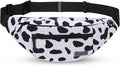 MAXTOP Large Crossbody Fanny Pack with 4-Zipper Pockets,Gifts for Enjoy Sports Festival Workout Traveling Running Casual Hands-Free Wallets Waist Pack Phone Bag Carrying All Phones